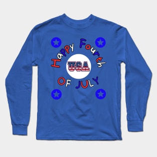 Happy fourth of july Long Sleeve T-Shirt